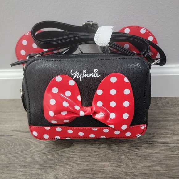 Dani x Disney's Minnie Mouse camera crossbody bag NWT - Picture 1 of 8